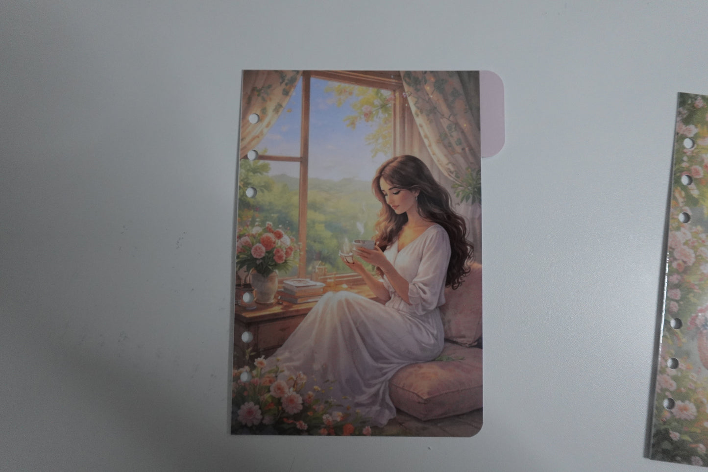 🌸 Pages de garde A6 – Renaissance Budget