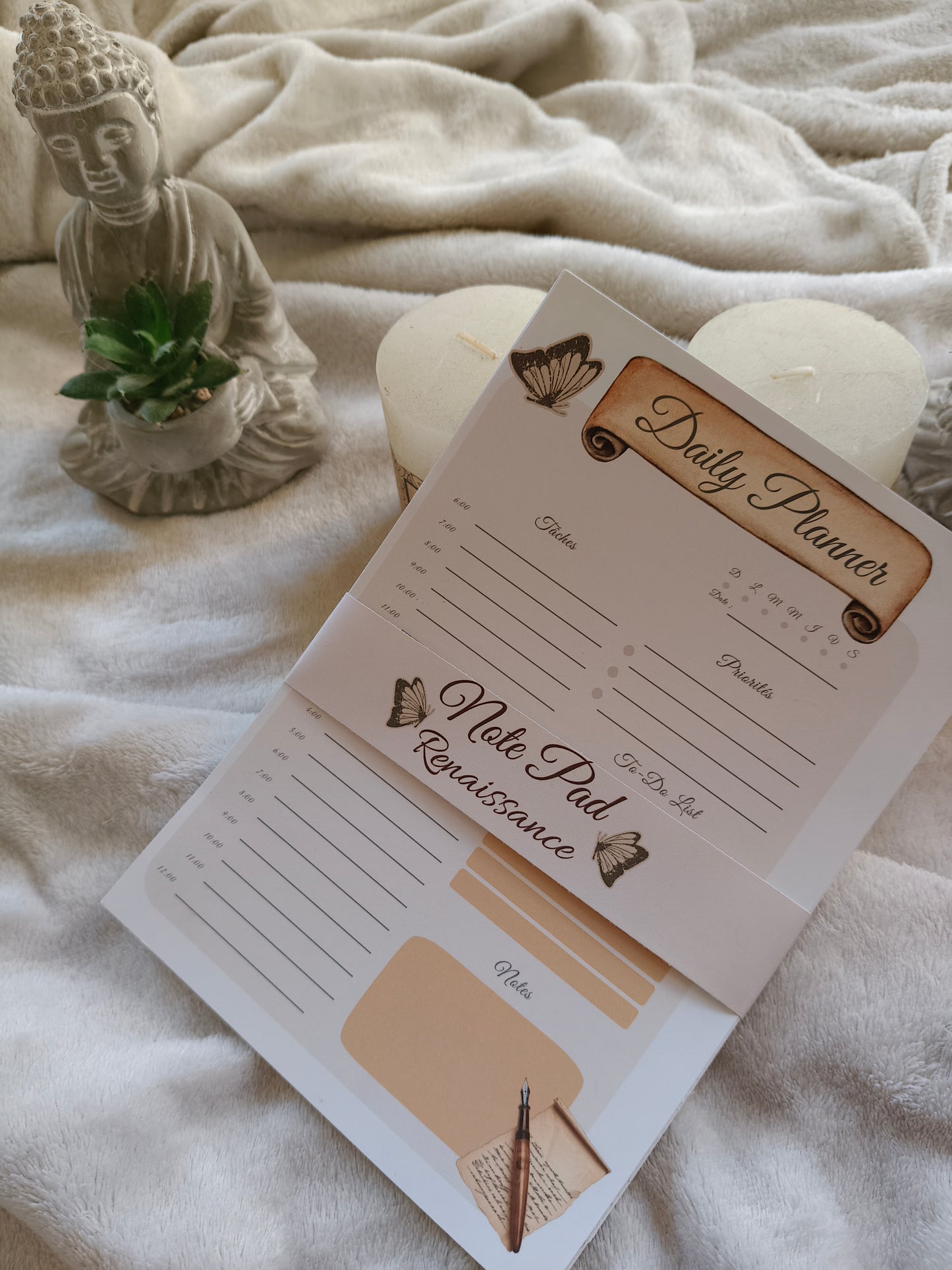 BLOC DAILY PLANNER — COLLECTION VINTAGE RENAISSANCE