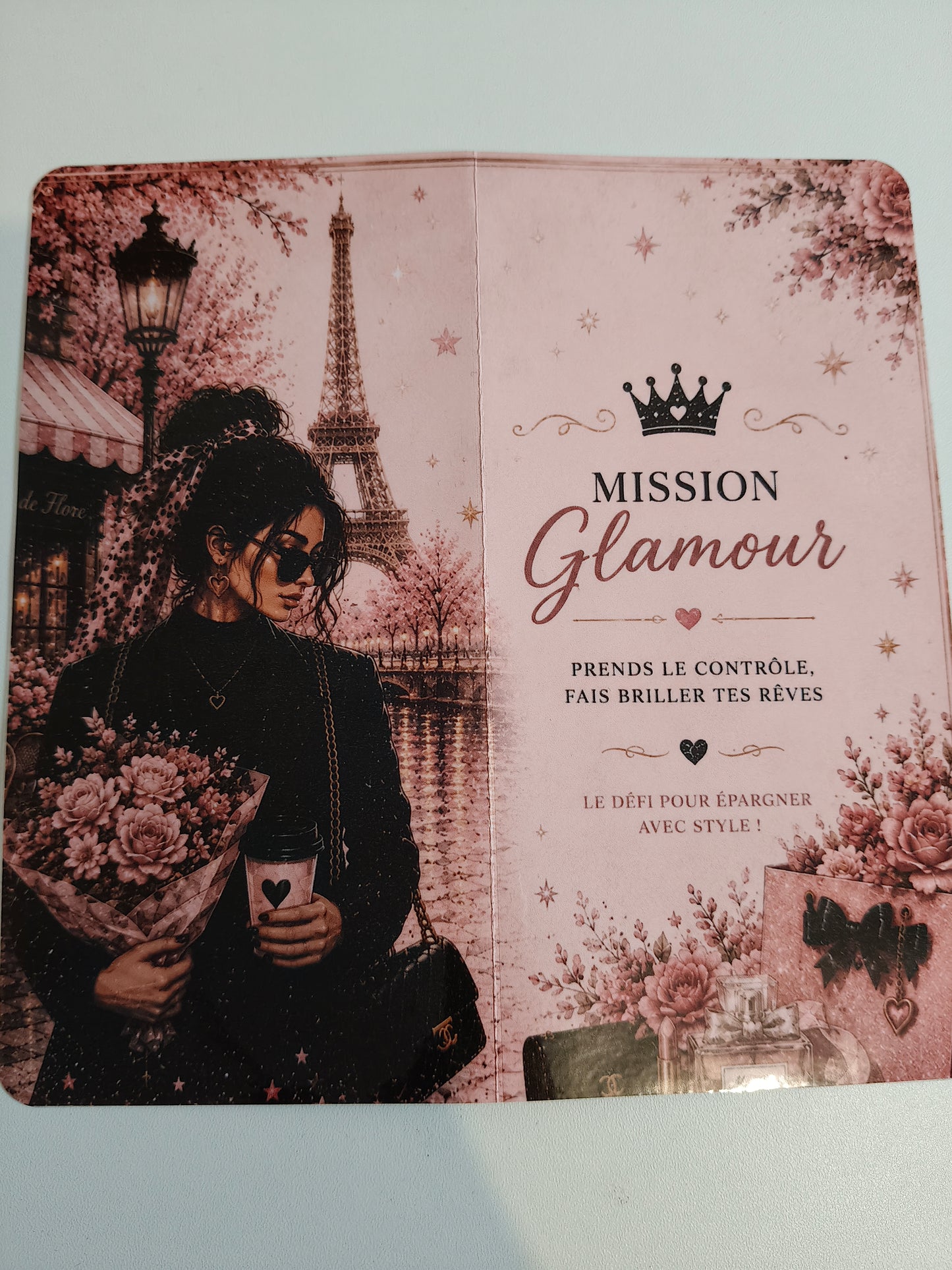 Défis Plateau Épargne – Collection Glamour | Jeux d’épargne 18 × 18 cm