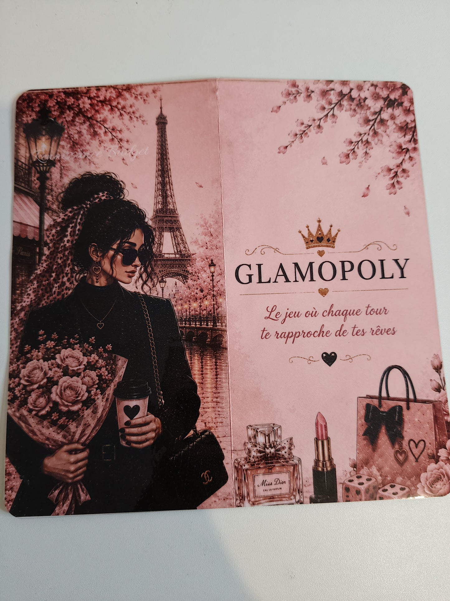 Défis Plateau Épargne – Collection Glamour | Jeux d’épargne 18 × 18 cm