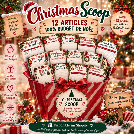🎄 CHRISTMAS SCOOP – 100 % BUDGET DE NOËL 🎁
