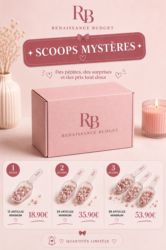 Scoop Mystère — Budget & Papeterie ✨