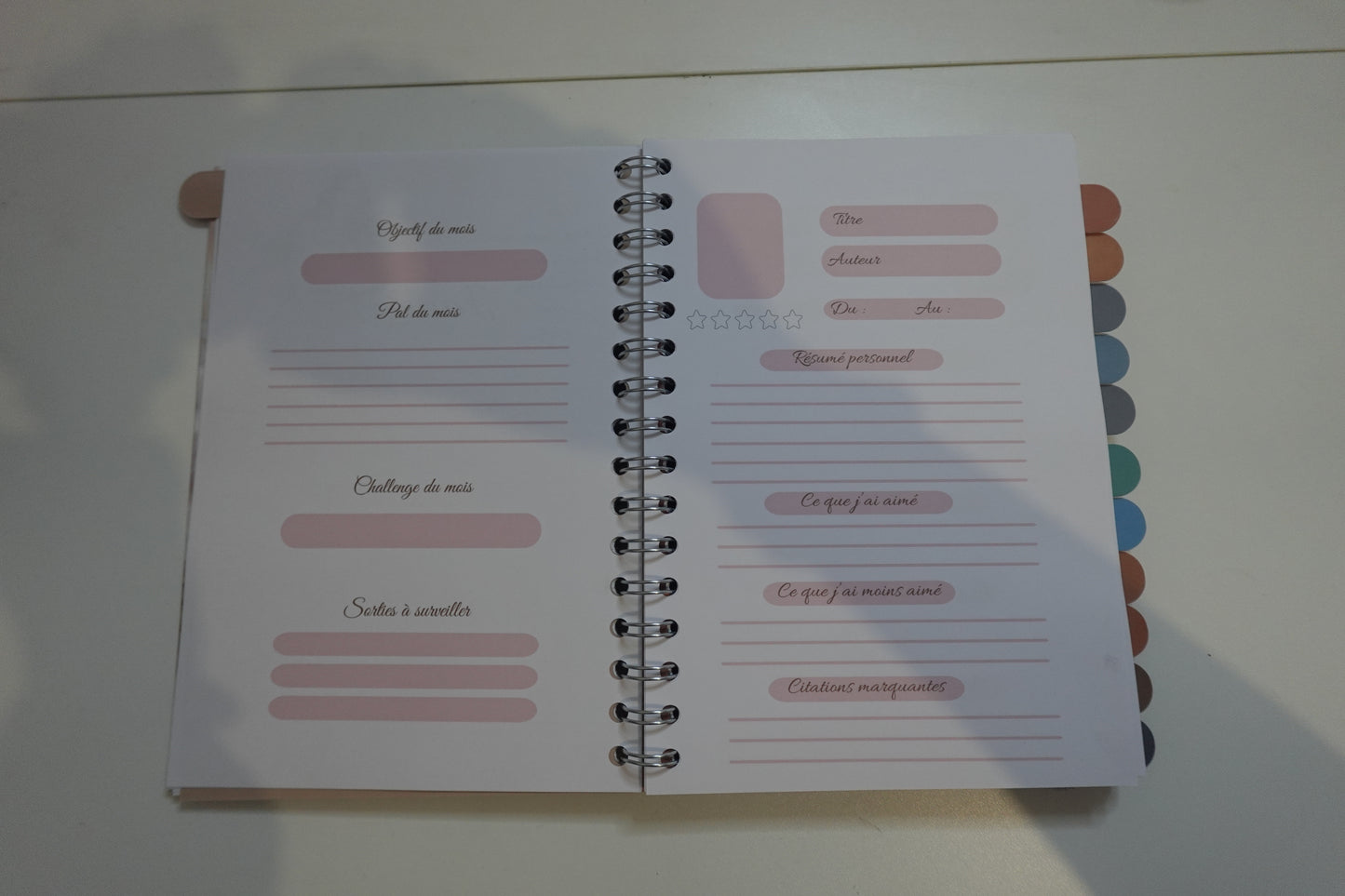 📖 MON ANNÉE AU FIL DES PAGES