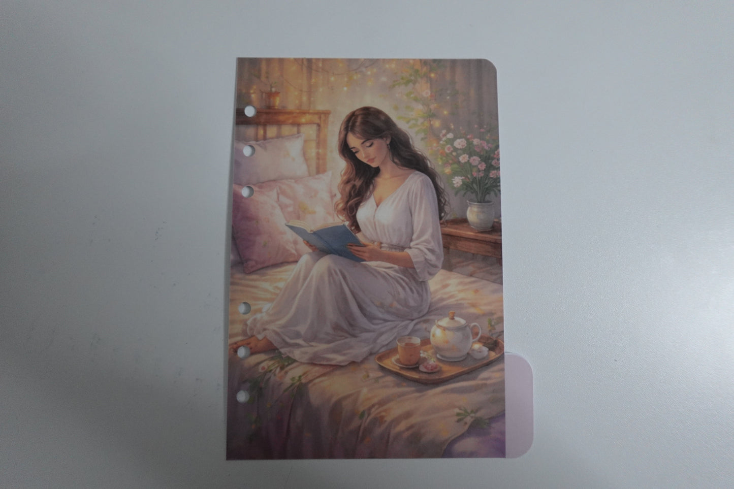 🌸 Pages de garde A6 – Renaissance Budget