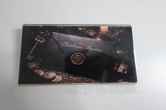 🖤 Enveloppe Mystère – Renaissance Budget  Et si tu épargnais… sans jamais savoir combien ?