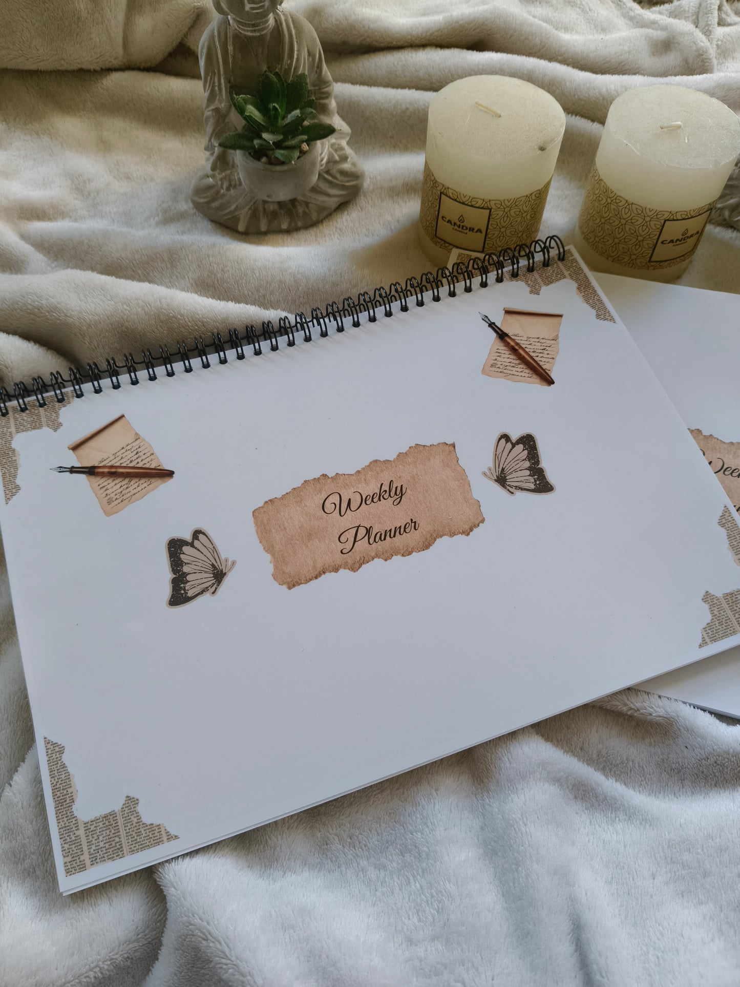 WEEKLY PLANNER — FORMAT A4 RENAISSANCE VINTAGE