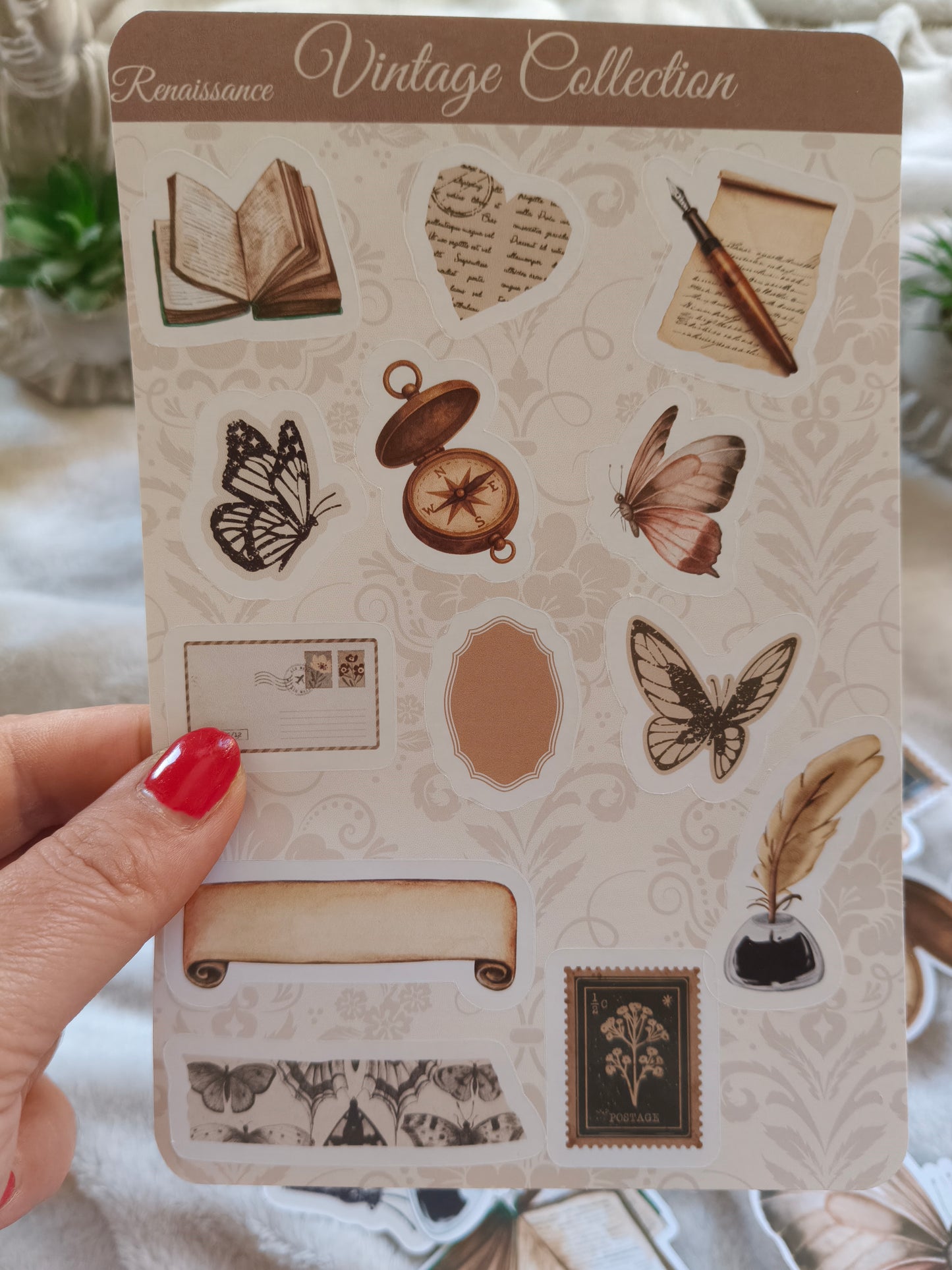STICKERS — COLLECTION VINTAGE RENAISSANCE