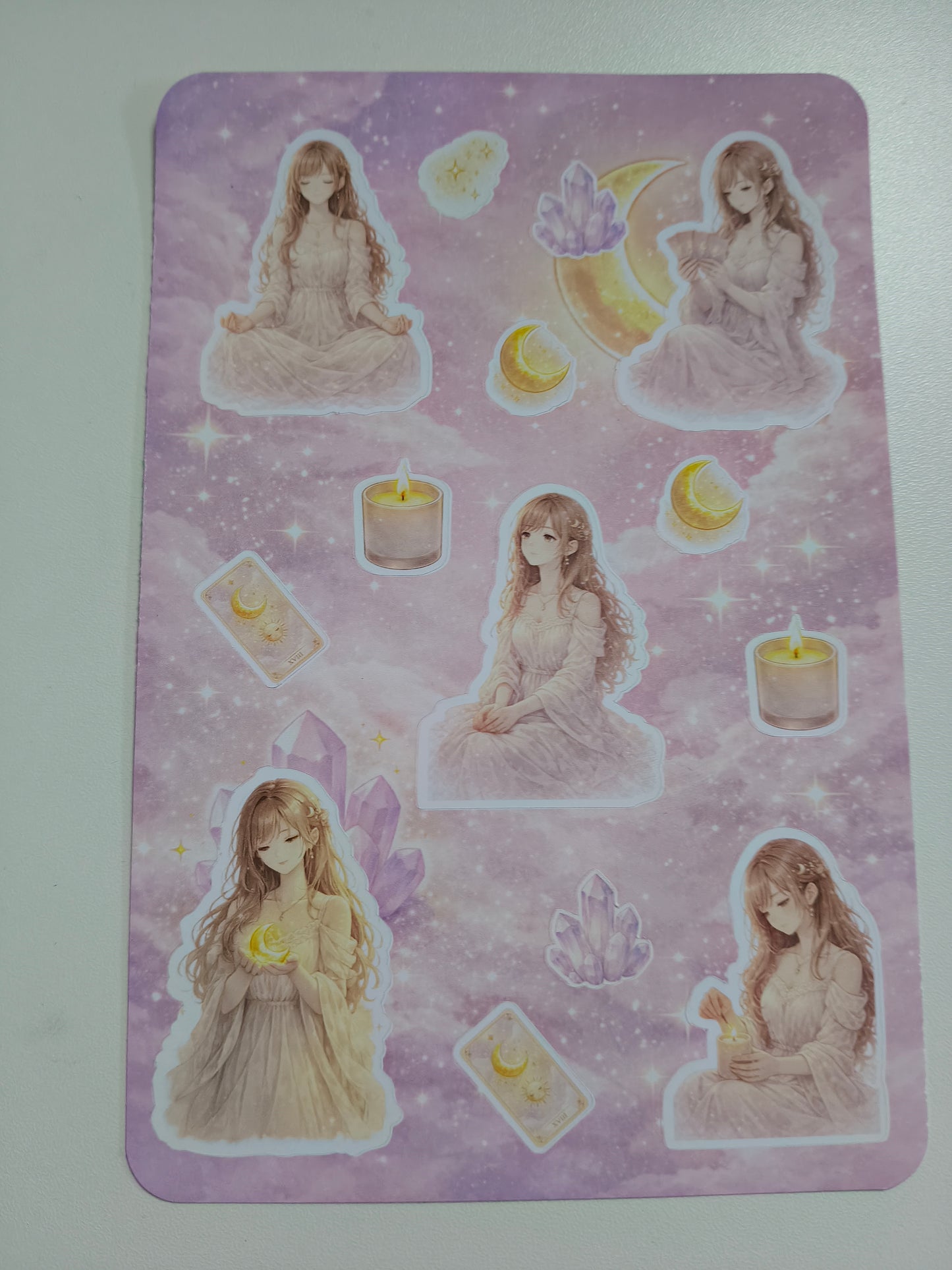 Collection Romantique — Planches de stickers