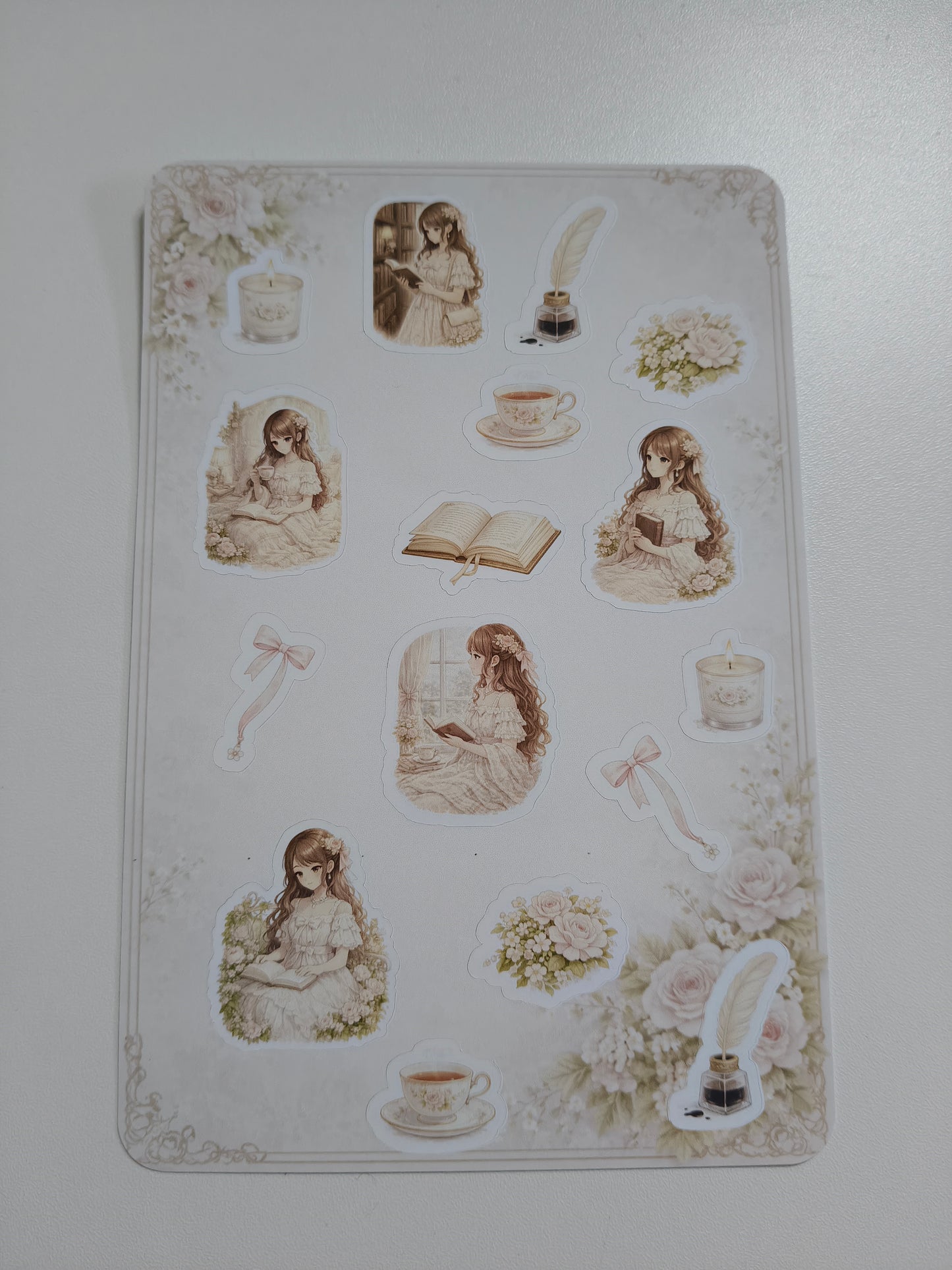 Collection Romantique — Planches de stickers
