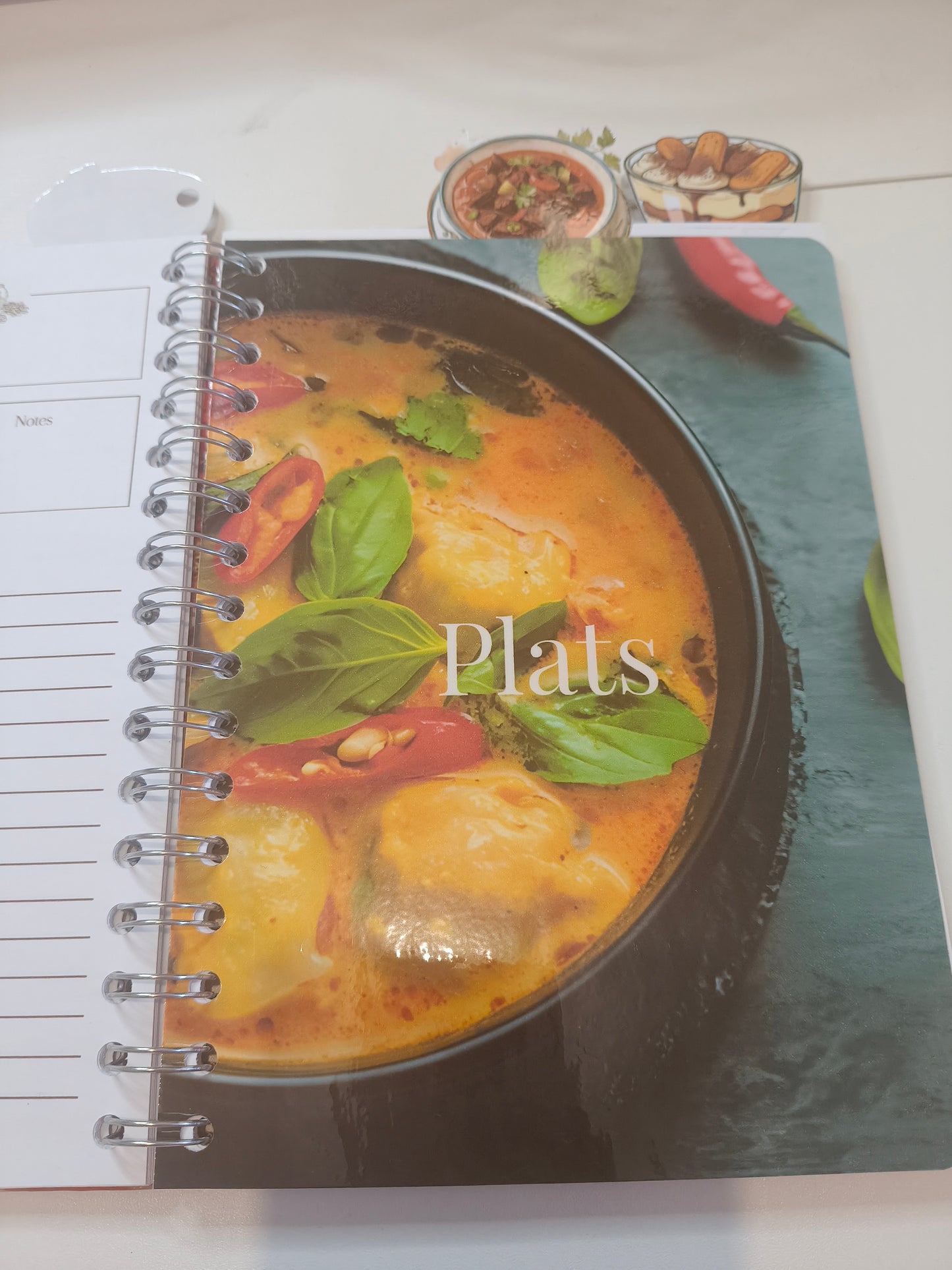 🍂 Carnet A5 – Mes recettes Automne & Hiver