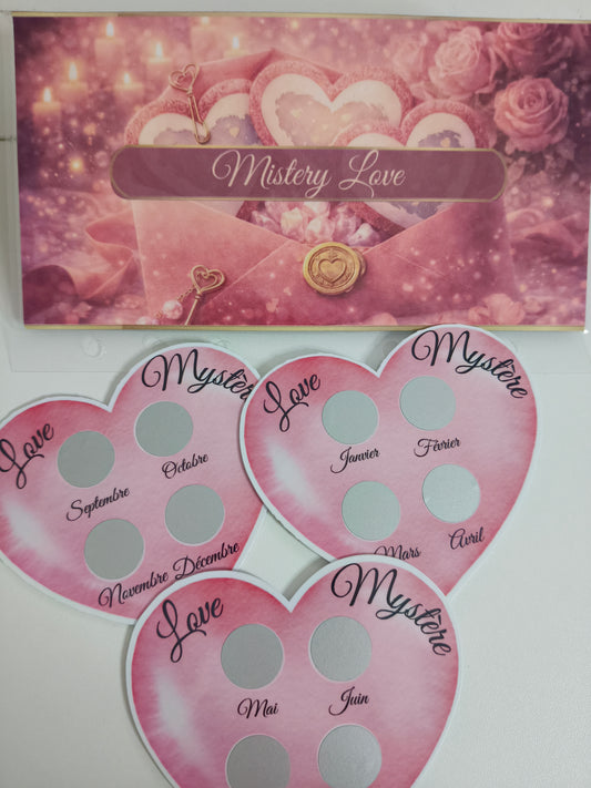 Mystery Love — le défi qui te surprend mois après mois 💖