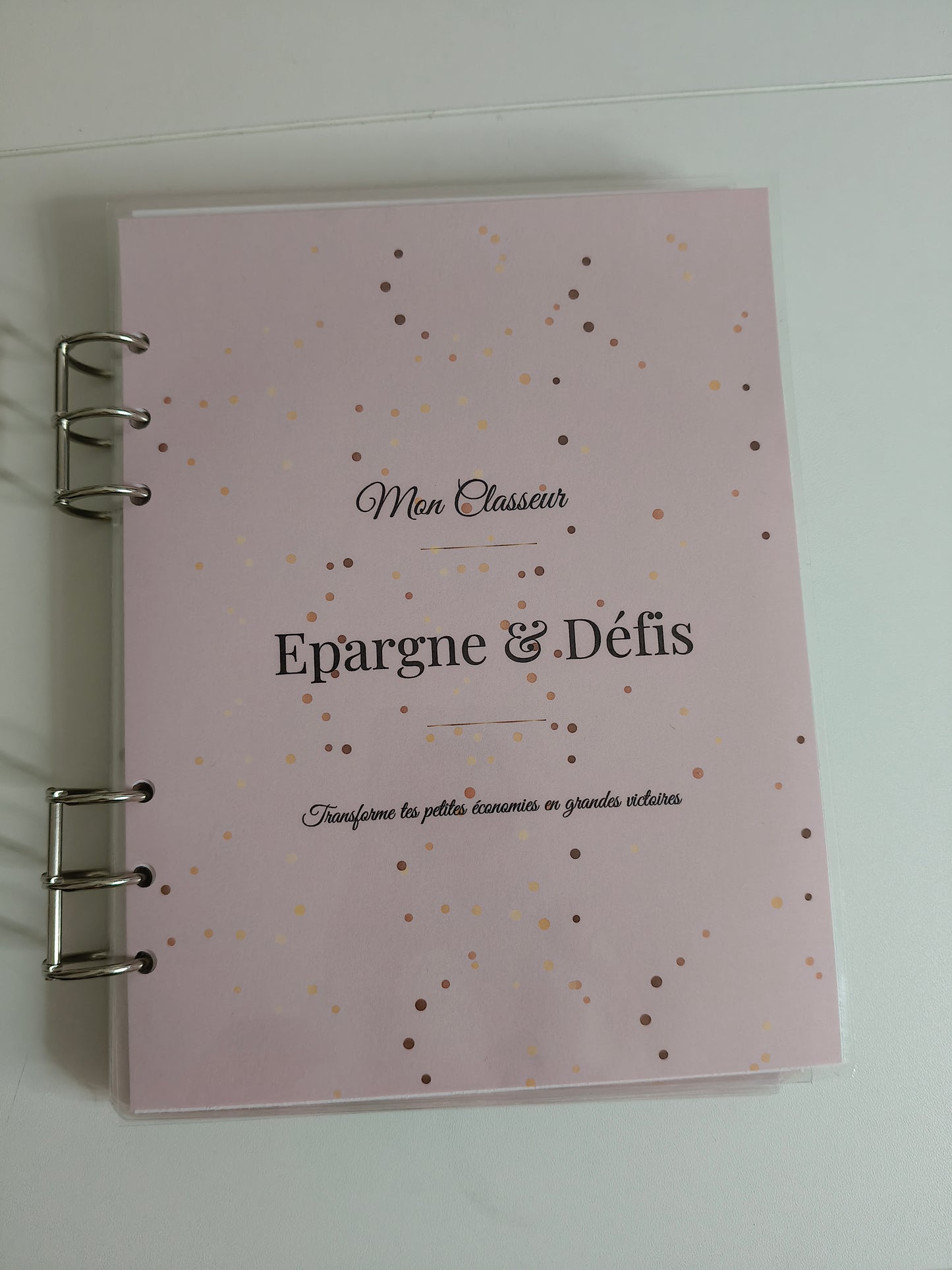 ✨ Classeur Épargne & Défi Confeti