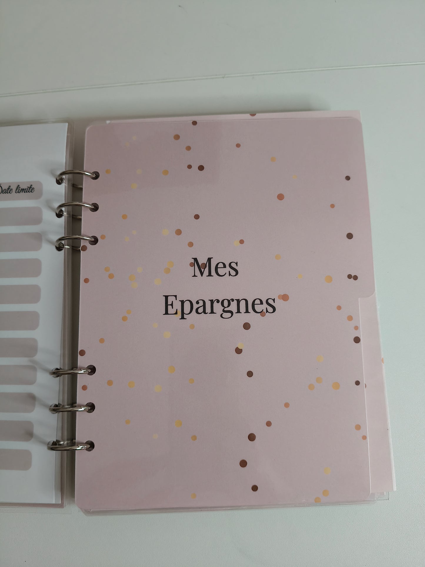 ✨ Classeur Épargne & Défi Confeti