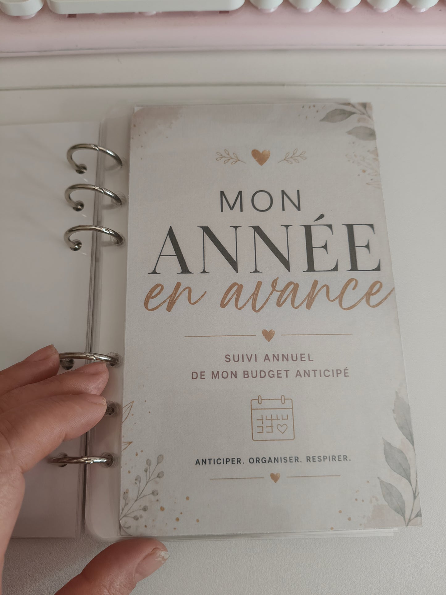 Kit Objectif 1 an d'avance — Planificateur budget annuel