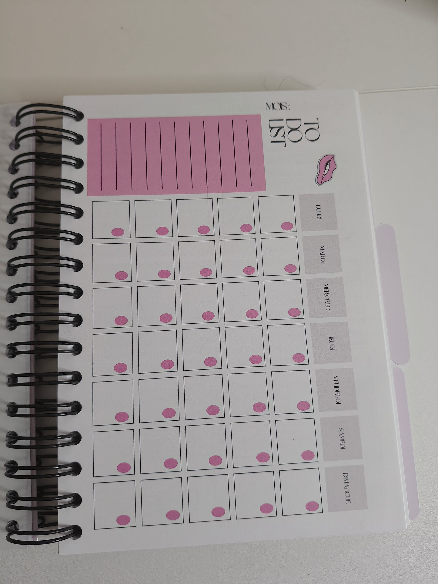 3 mois pour Maîtriser ma vie — Carnet Planner 90 jours