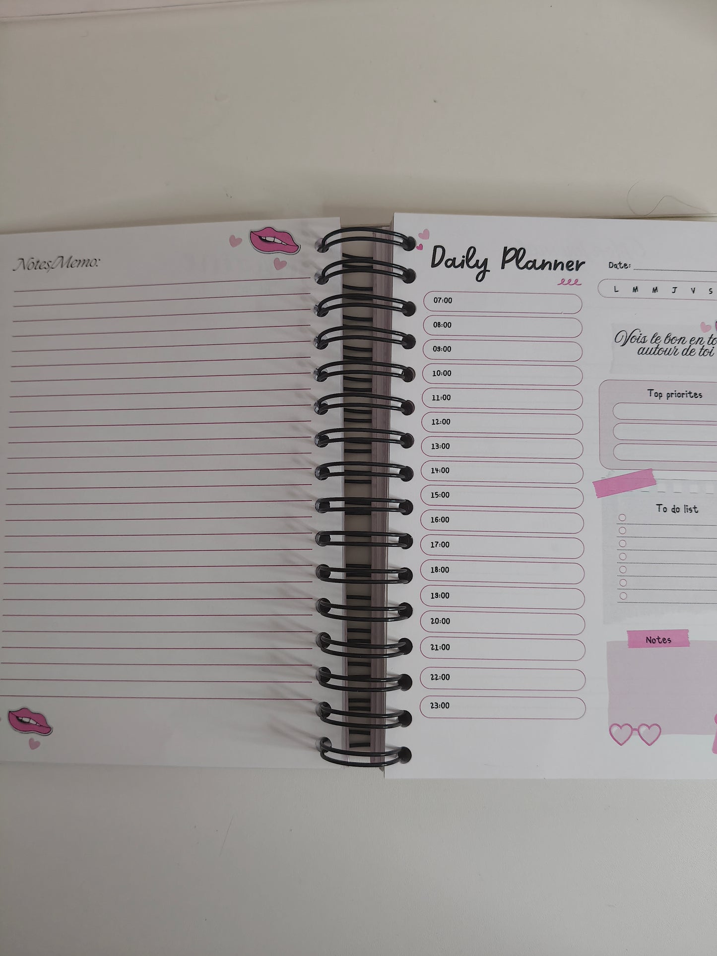 3 mois pour Maîtriser ma vie — Carnet Planner 90 jours