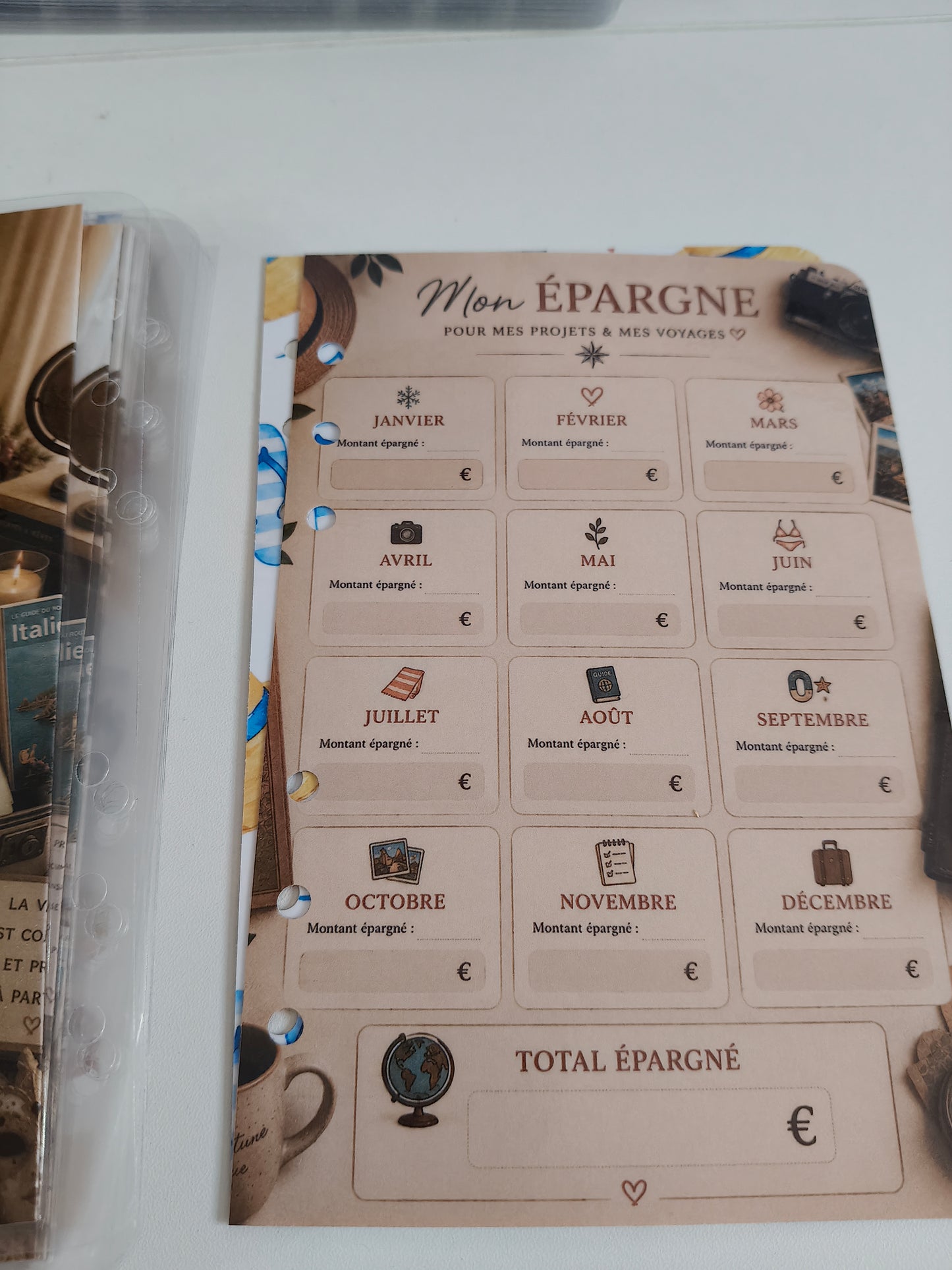 Kit Objectif Vacances 2027 – Préparez vos vacances sans stress