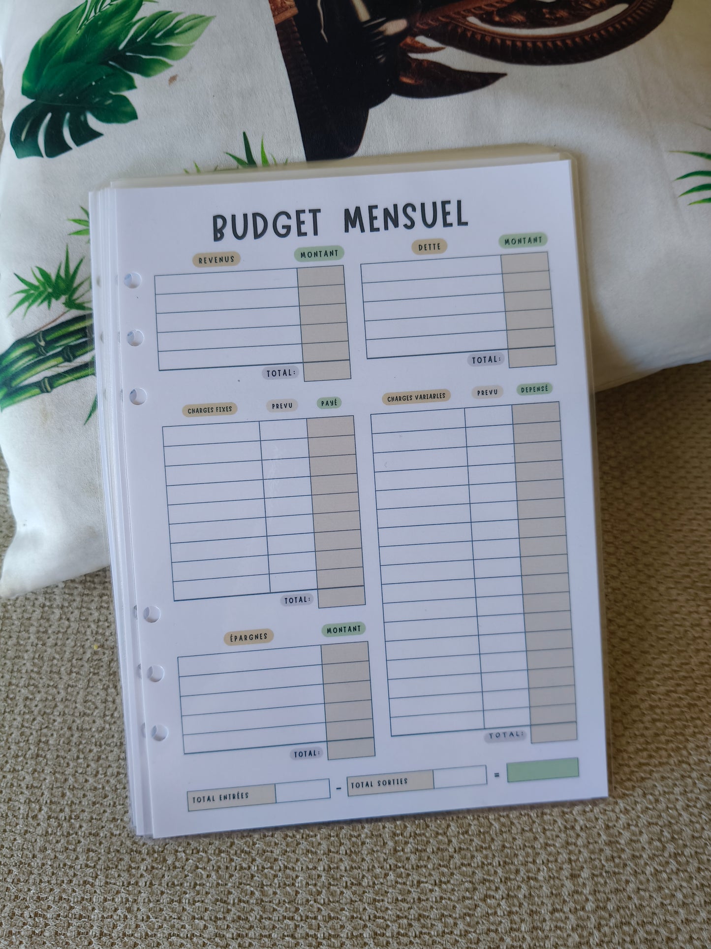 Composes ton Budget Planner