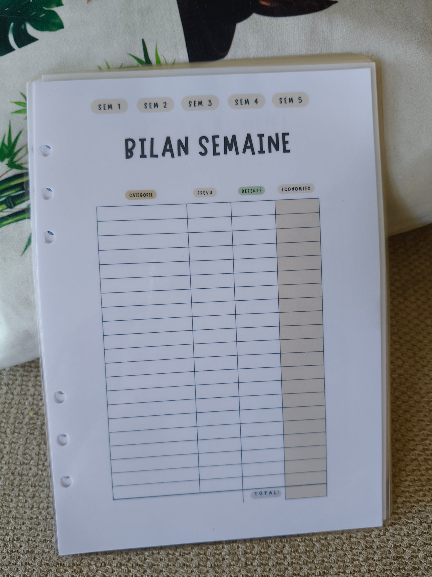 Composes ton Budget Planner