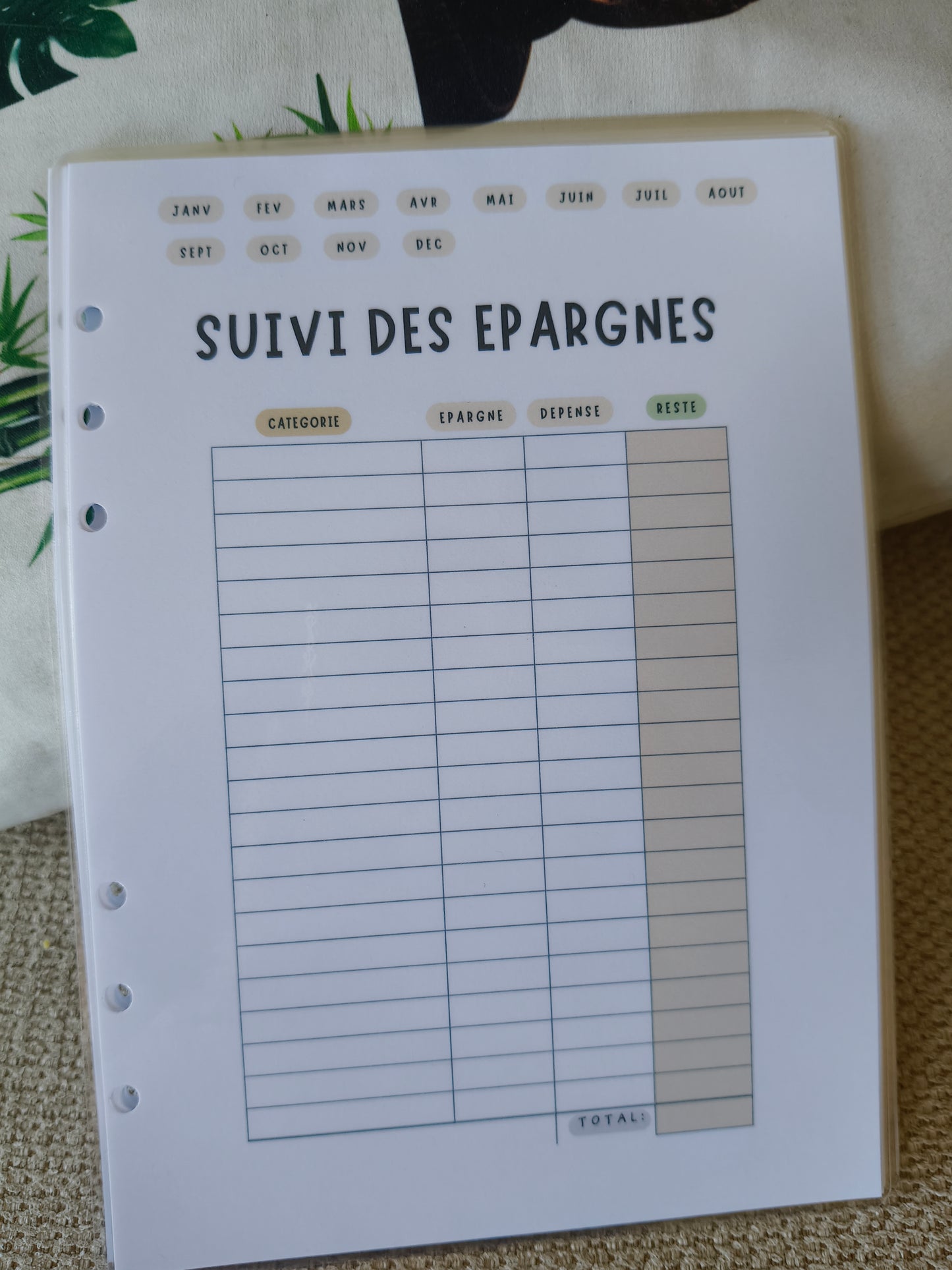 Composes ton Budget Planner