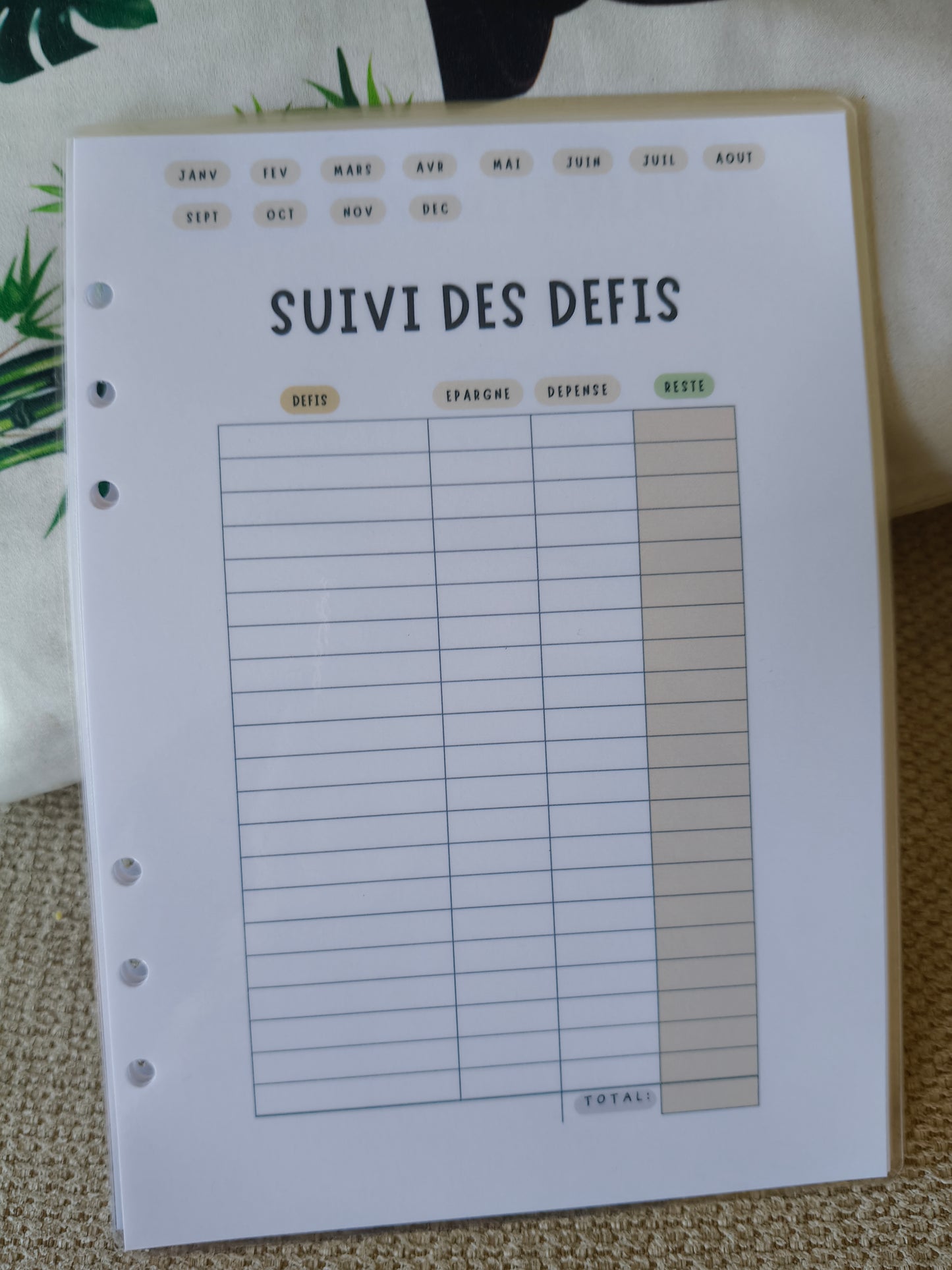 Composes ton Budget Planner