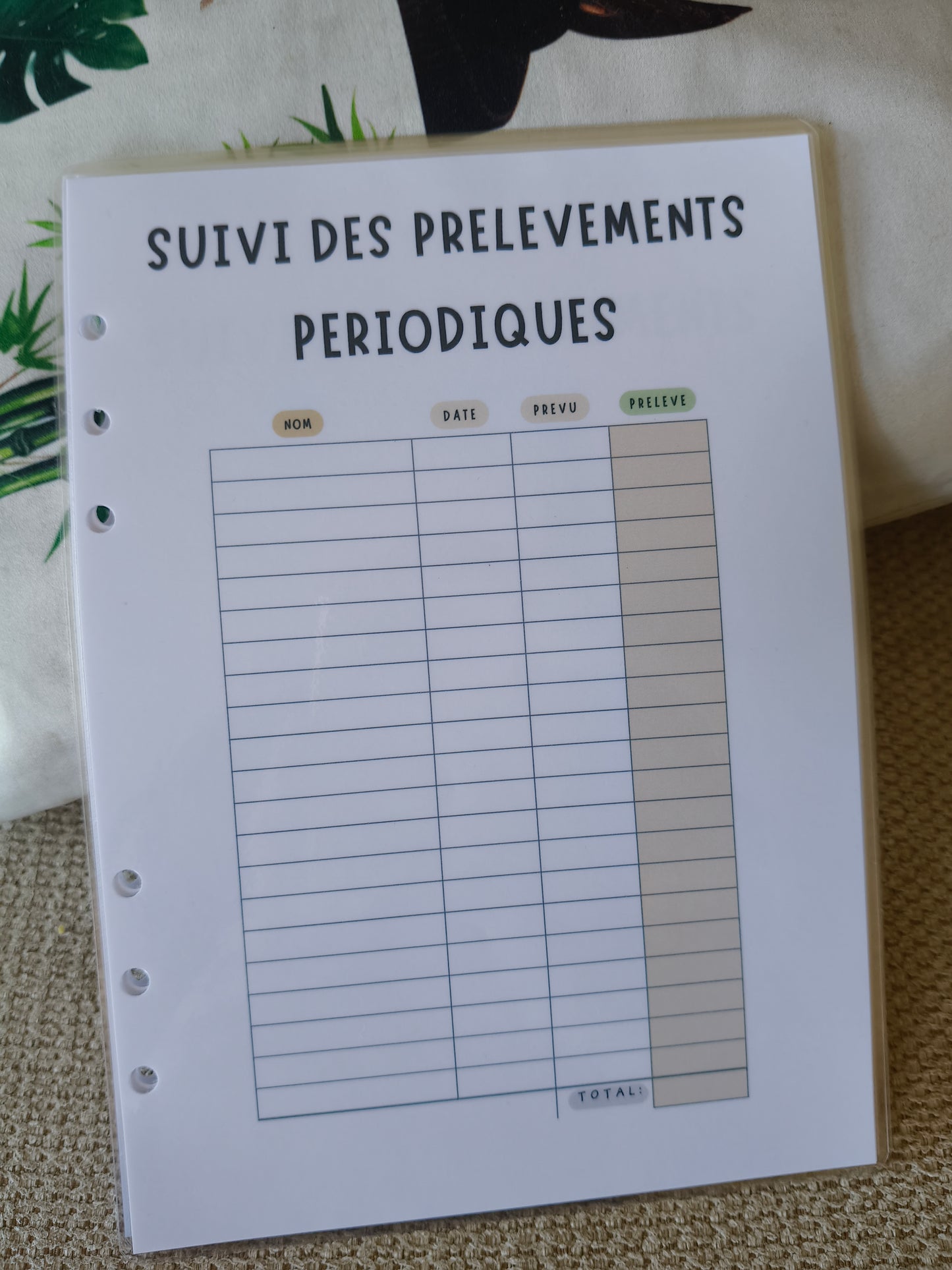 Composes ton Budget Planner