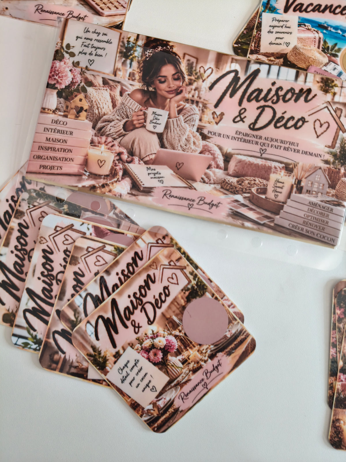 ✨ Enveloppes Épargne à Gratter – Collection Renaissance Budget