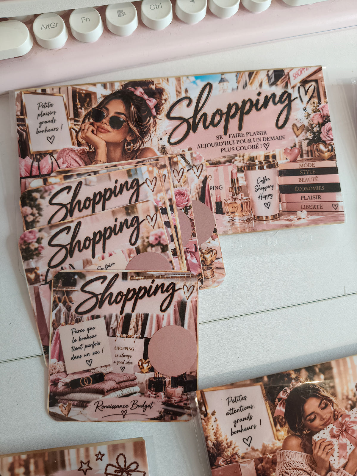 ✨ Enveloppes Épargne à Gratter – Collection Renaissance Budget