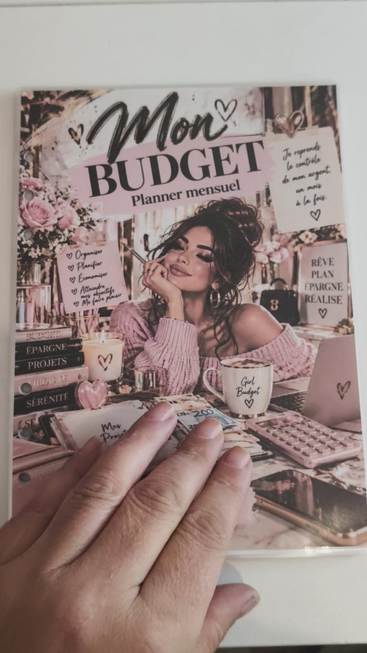 💗 MON BUDGET — Planner mensuel réutilisable